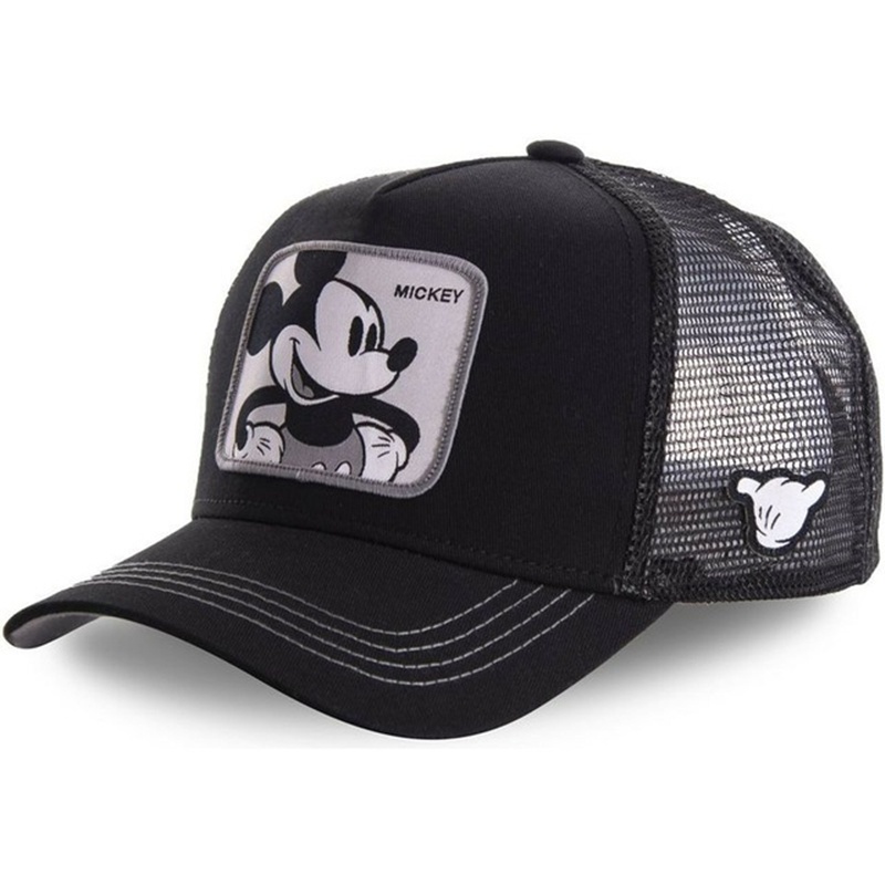 Cap For Men TPAT White Black Hat Unisex Baseball Cap Disney Cartoon Character Embroidery Snapback Cap women Multiple Variety