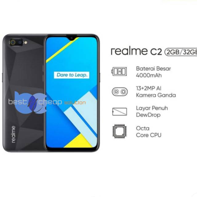 HANDPHONE REALME C2 RAM 2GB / ROM 32GB
