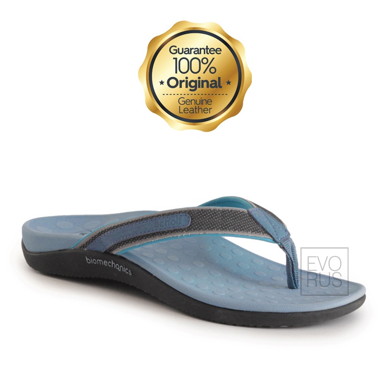 Sandal SCHOLL Biomechanics | LB2 Light Blue 100% SCHOLL Original | Kulit Asli