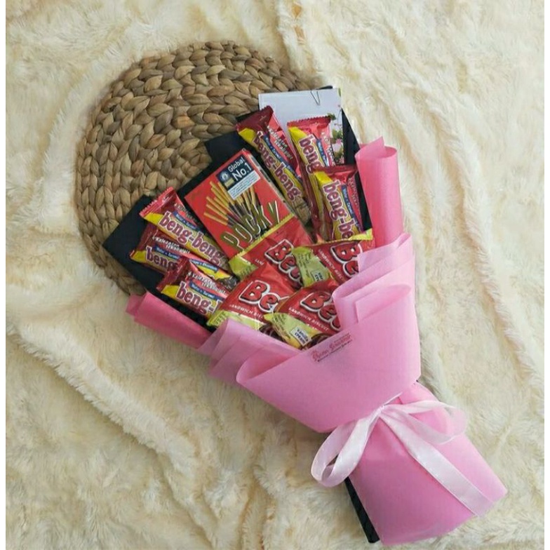 

Mini Buket mix pocky/hadiah unik/wisuda/surprice party