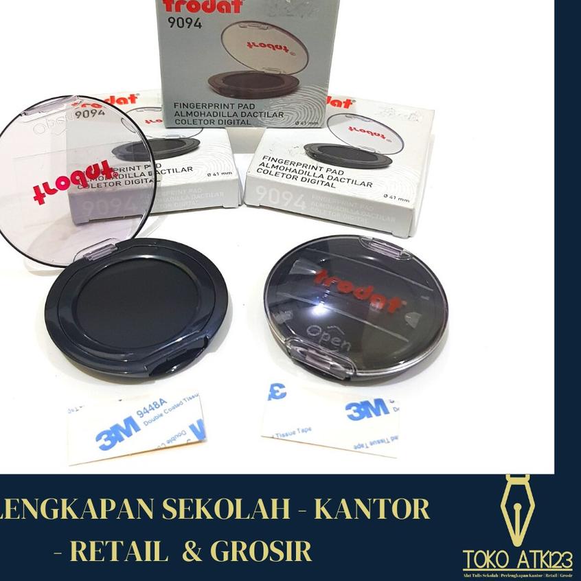 

⭐terlaris⭐ Fingerprint Pad / Stampel Cap Jari Merk Trodat 9094 Warna Hitam K0DE⭐234