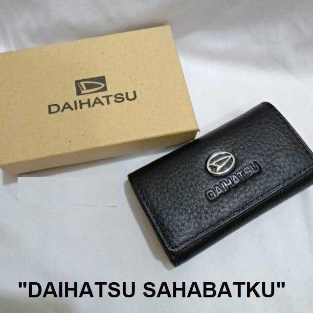 Dompet kulit STNK Gantungan Kunci Mobil DAIHATSU Sahabatku/ Ayla Xenia Terios Minibus Luxio Sirion Sigra_MGM27