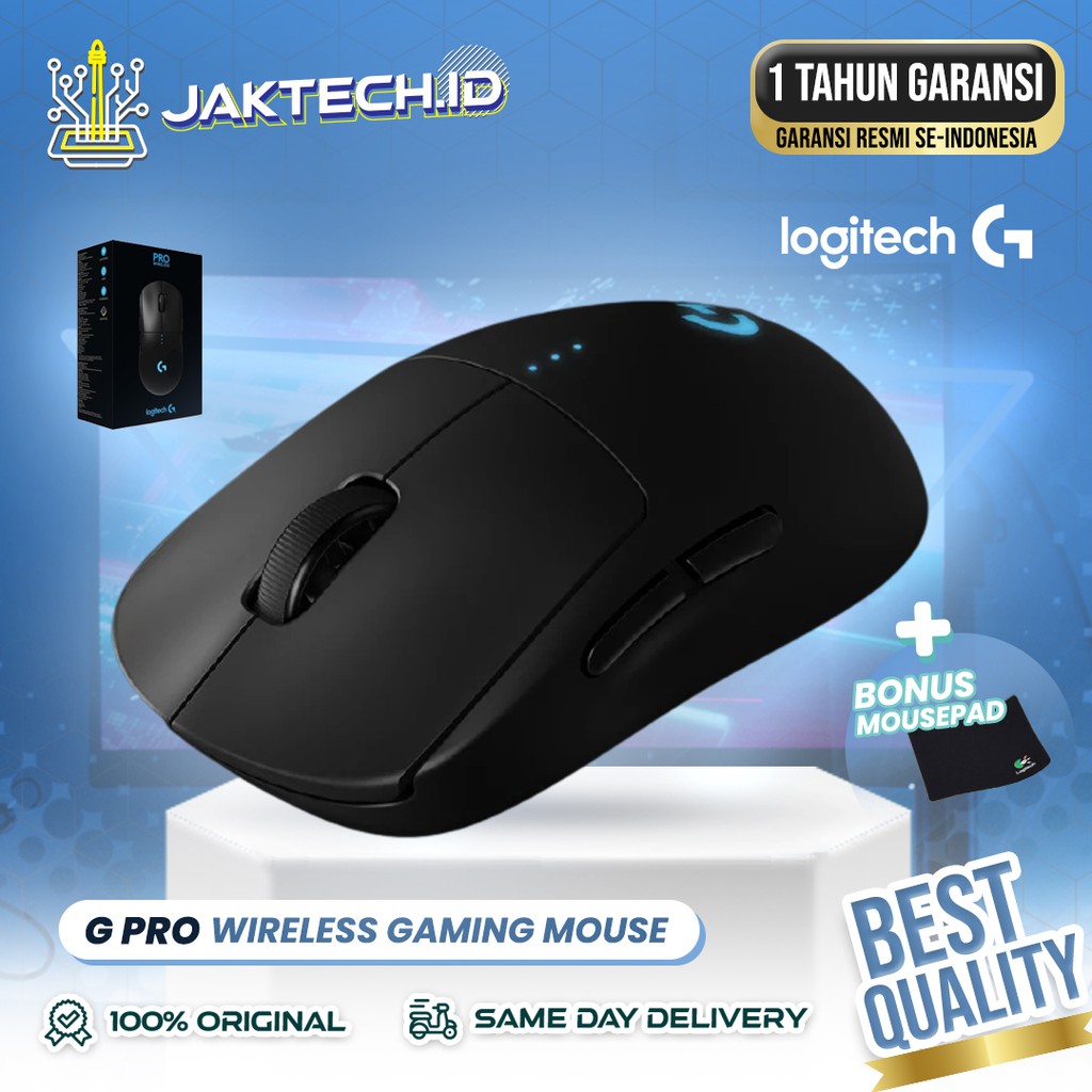 Logitech G Pro Wireless Professional Gaming Mouse / GARANSI RESMI