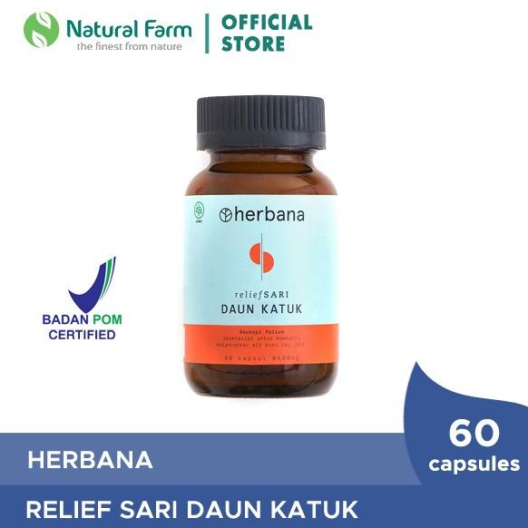 

Herbana Relief Sari Daun Katuk 60 Caps