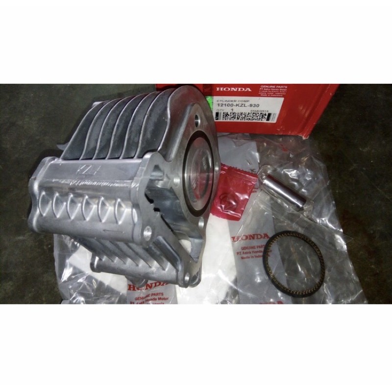BLOCK SEHER/BORING ORI HONDA  BEAT FI,VARIO ESP, SCOOPY ESP, SPACY FI KODE -KZL