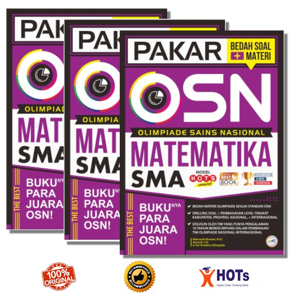 Buku OSN Matematika SMA : PAKAR OSN MATEMATIKA SMA OLIMPIADE MATEMATIKA SMA