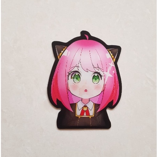 

Stiker 3D Hologram SpyXFamily | Lenticular Stiker