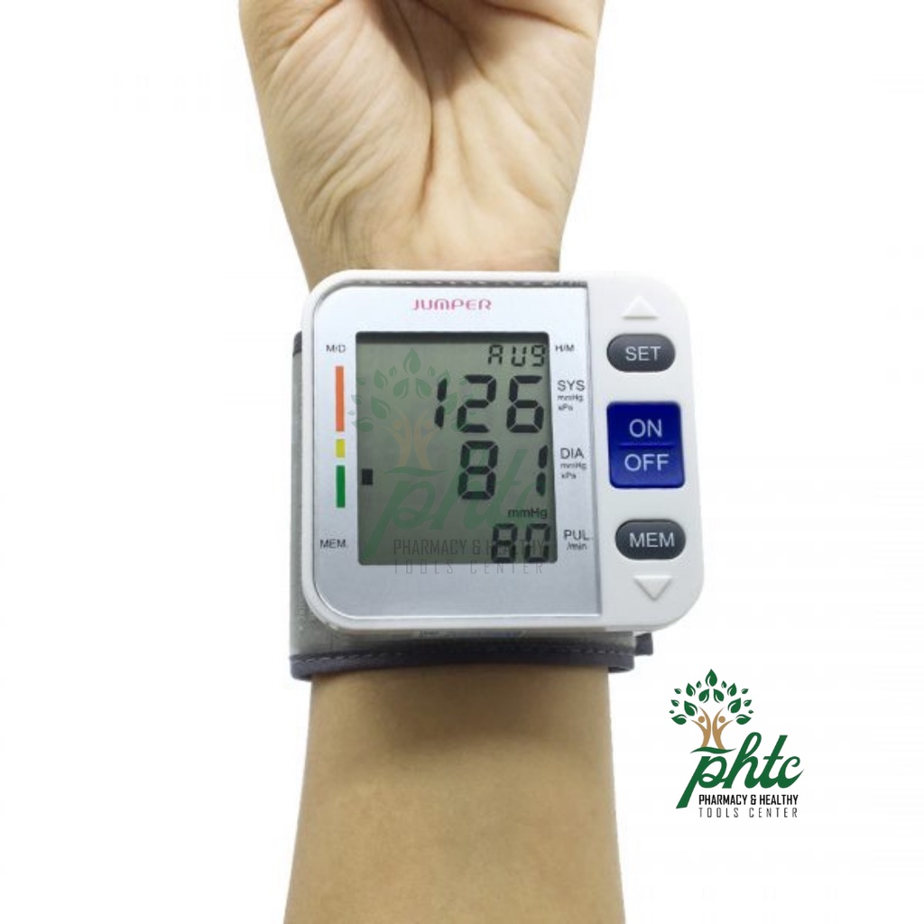 JUMPER 900W – Wrist Tensimeter l Tensimeter Digital Pergelangan Tangan l Jumper Alat Tensi Darah 900W