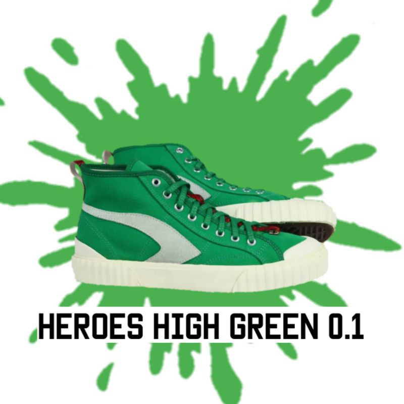 SEPATU LOCAL TRUST FOOTWEAR HIGH GREEN 0.1 ORIGINAL