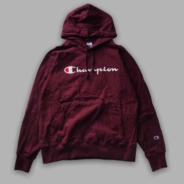 Hoodie Champion Original Japan Market Barcode tembus champion japan