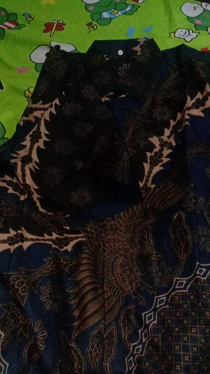 Kemeja Batik Pria Ppbtk07 Modern Lengan Pendek Casual Modis Trendy Masa Kini M L Xl Asli Pekalongan