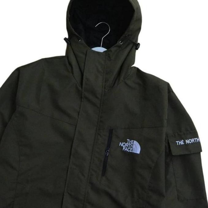 6.6 Flash Shop Jaket Outdoor Pria TNF saku samping Premium Quality ..