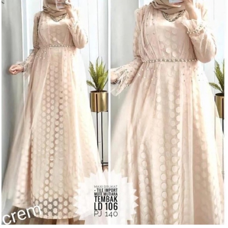 maxi tile polka payet ORI OZIAS