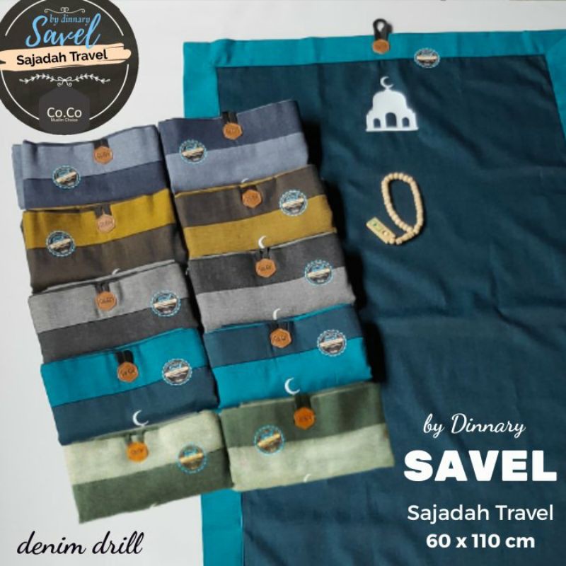 SAJADAH TRAVEL DENIM DRILL II  DINNARY HIJAB