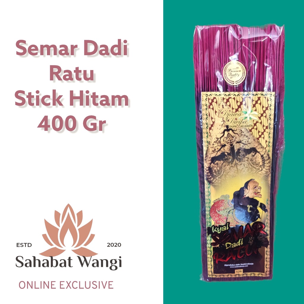 Dupa Hio Kyai Semar Dadi Ratu Jumbo Isi 400gr