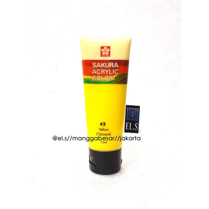 

Menakjubkan Sakura Acrylic Paint Yellow ( Cat Acrylic ) Terbatas