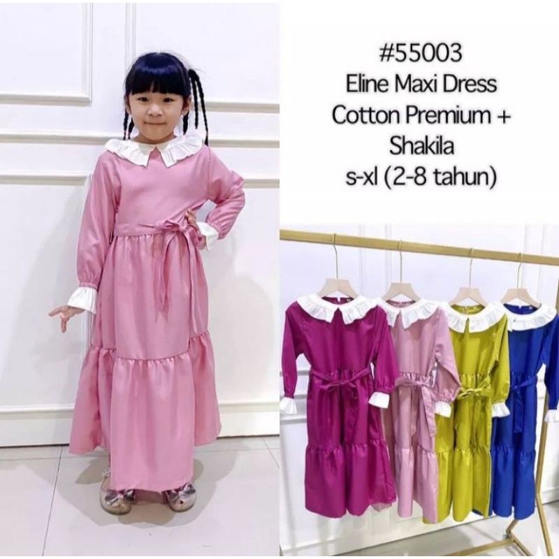 GAMIS ANAK (3TH-7TH) | GAMIS ANAK PKU | GAMIS ANAK PEKANBARU | BAJU ANAK PEKANBARU