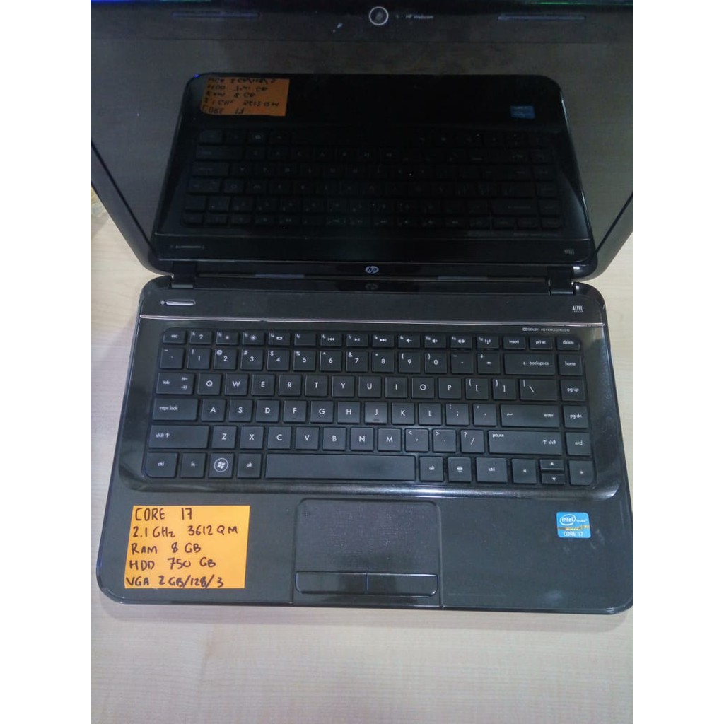 Laptop core i7 3612 qm Gen 3 th Gaming Seken singapore mulus