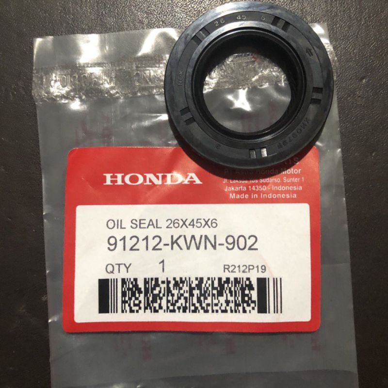 Oil Seal 26X45X6 Sil Kruk As Kiri Depan ADV PCX Vario 125 150 eSP