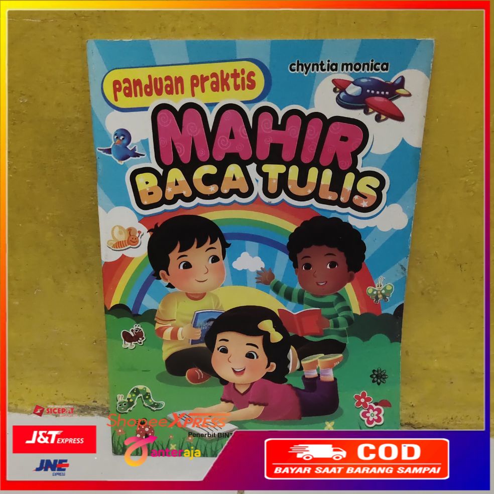 Buku anak panduan praktis mahir baca tulis