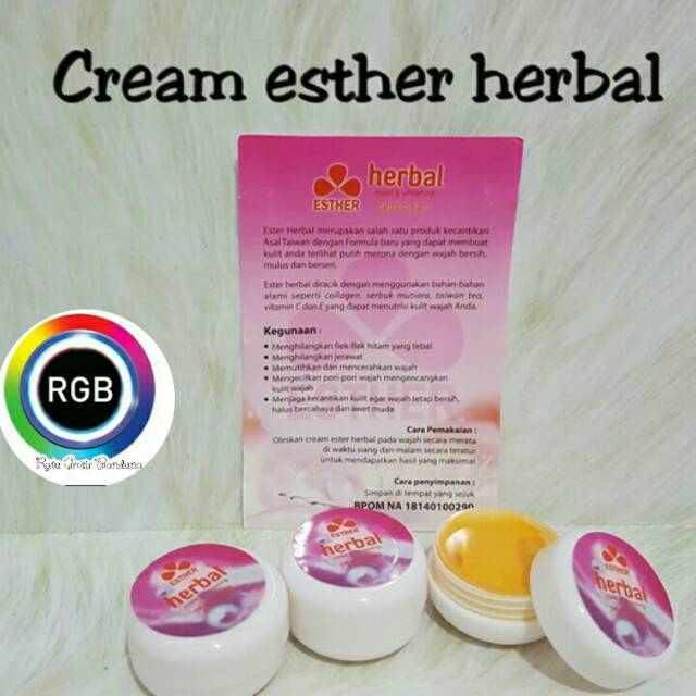 Cream esther herbal