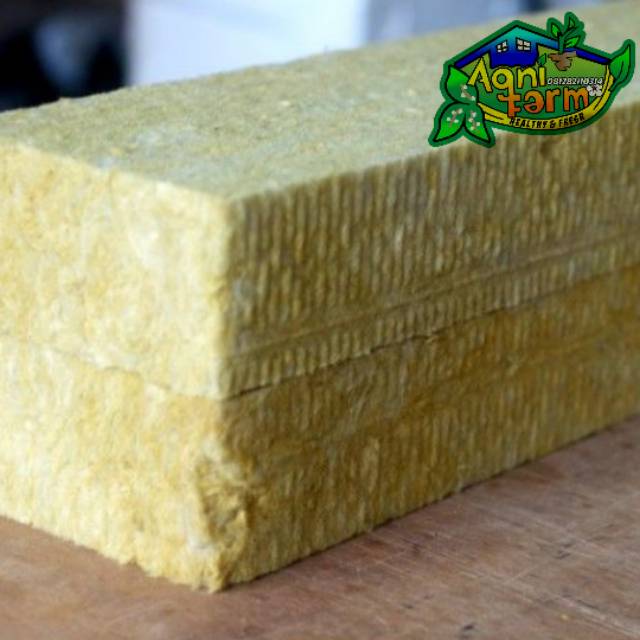 Rockwool Hidroponik Cultilene 1/2 slab |  50 cm | Media Tanam