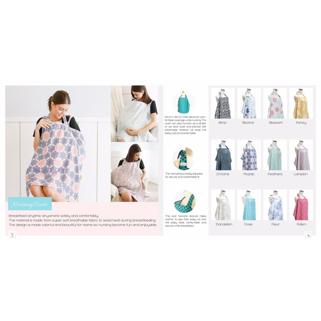 Cottonseeds Nursing Cover