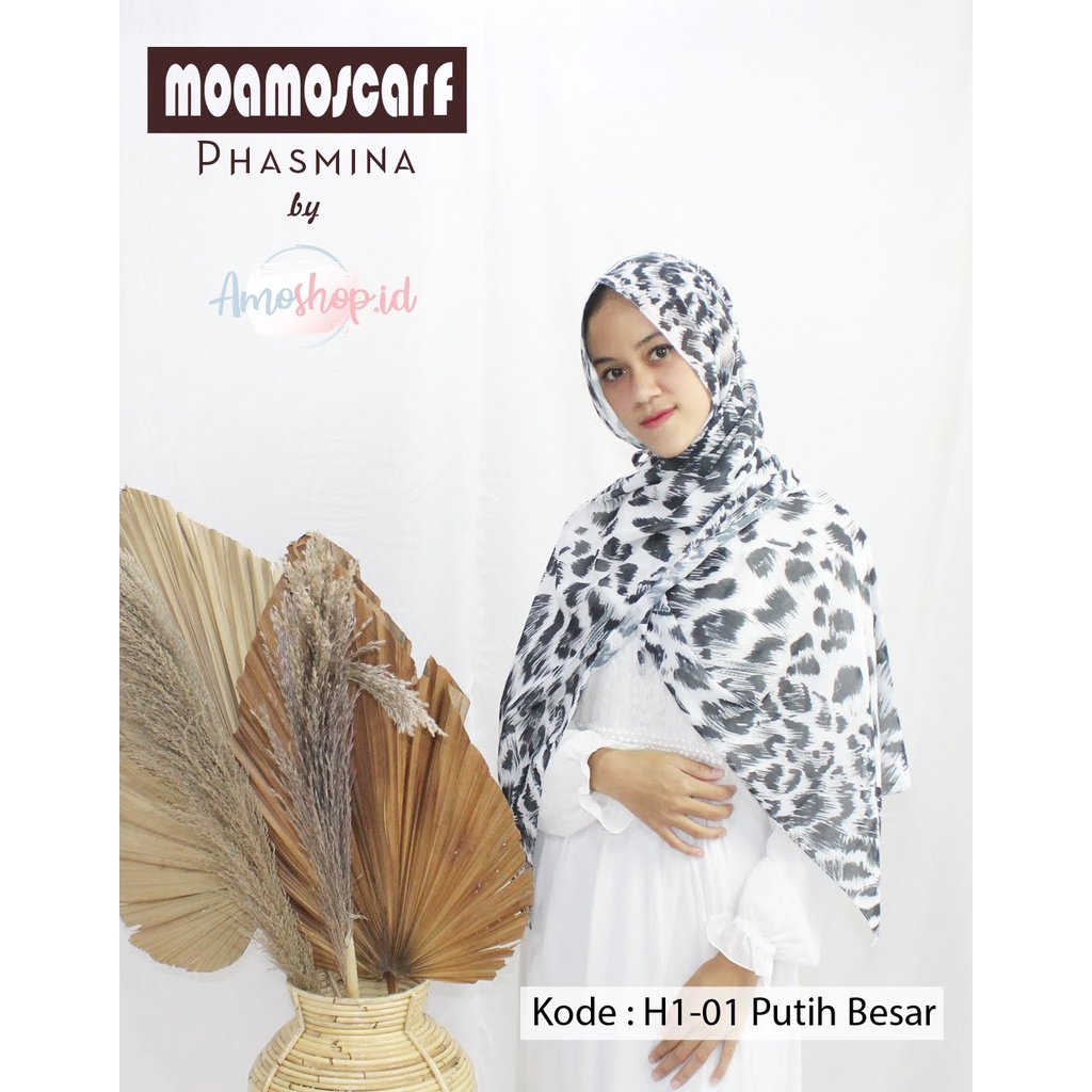 Hijab Pashmina Leopard | Jilbab Murah Motif Macan | Voal Premium Scarf