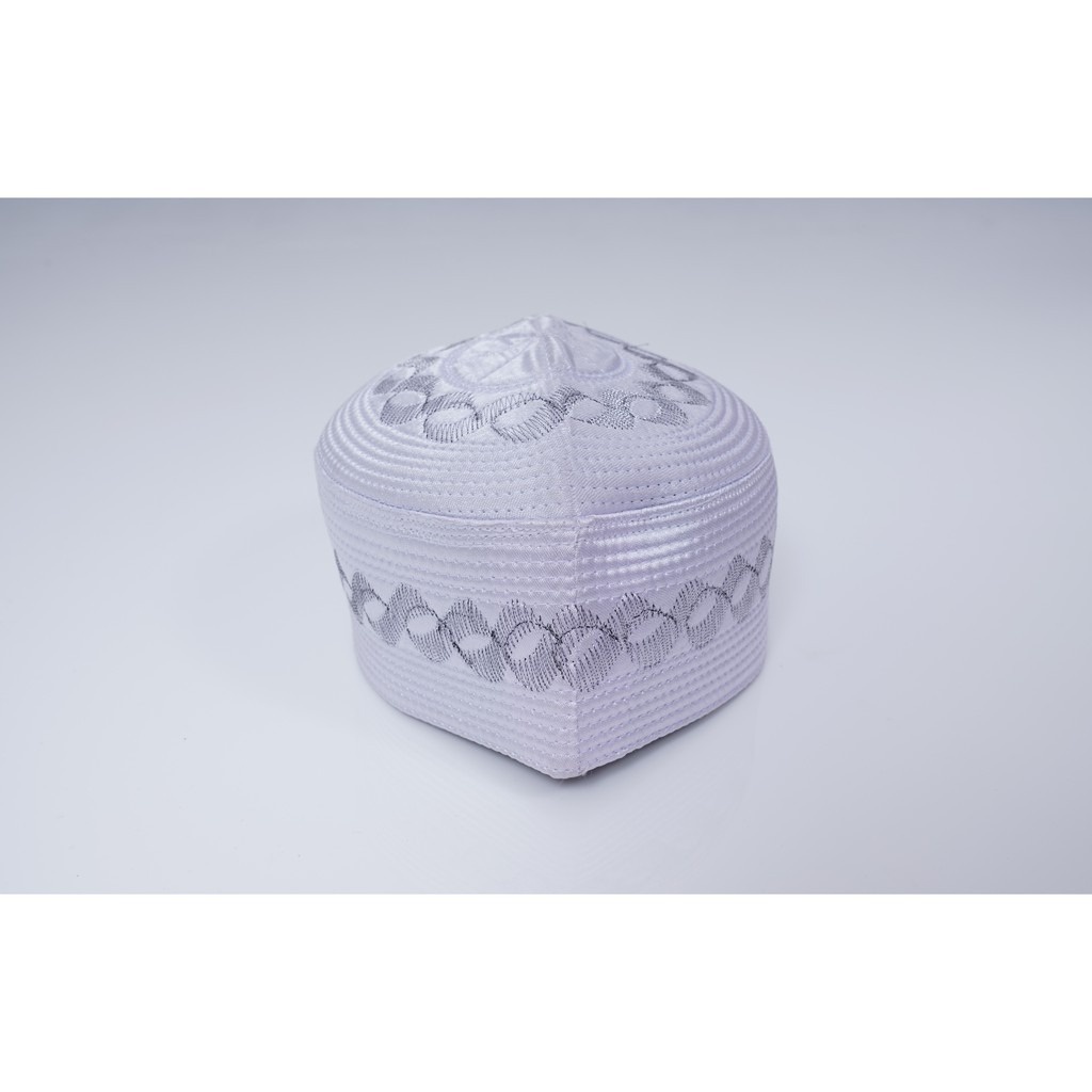 Peci thailand bordir silver new