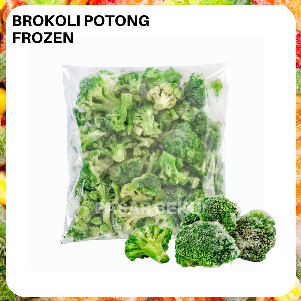 

Brokoli Frozen 80gr Bunga Brokoli Tanpa Daun Pasar Beku Frozen Food Padang