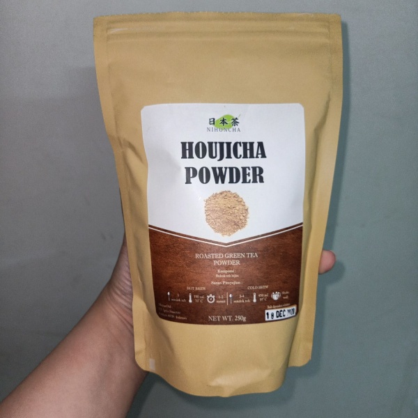 

Teh Bubuk / Houjicha Powder Japanese Green Tea 250gr