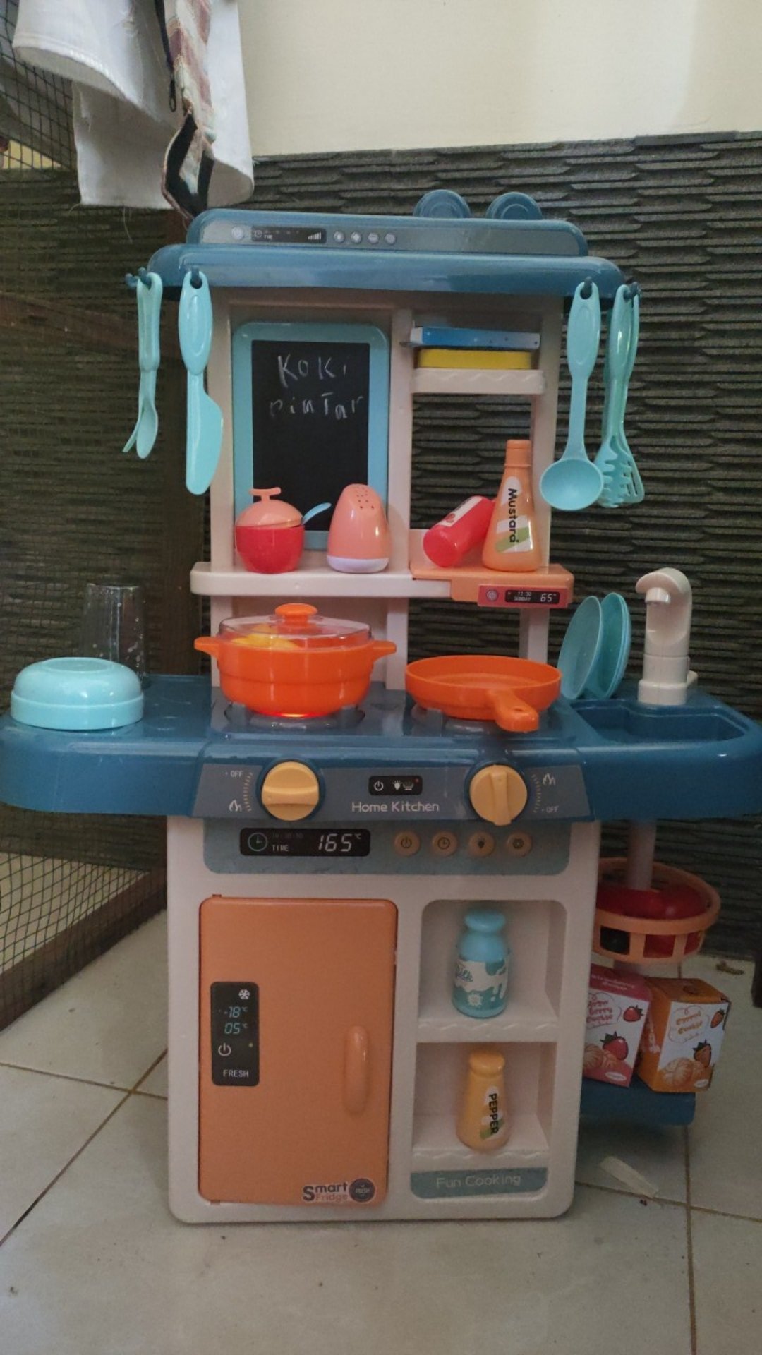 Tma / Mainan Anak Spraying Mist Kitchen / Kitchen Set Uap Ukuran Besar
