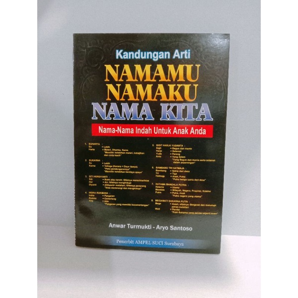 

kandungan arti namamu namaku nama kita nama-nama indah untuk anak anda