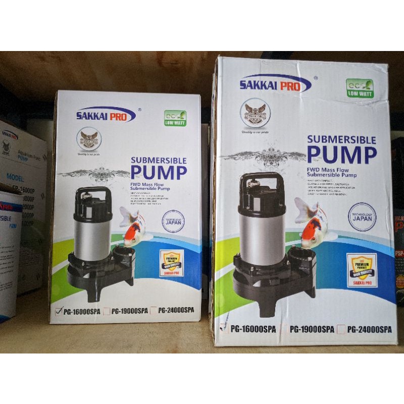 Sakkai Pro PG 16000 SPA Pompa Air Celup Filter Kolam