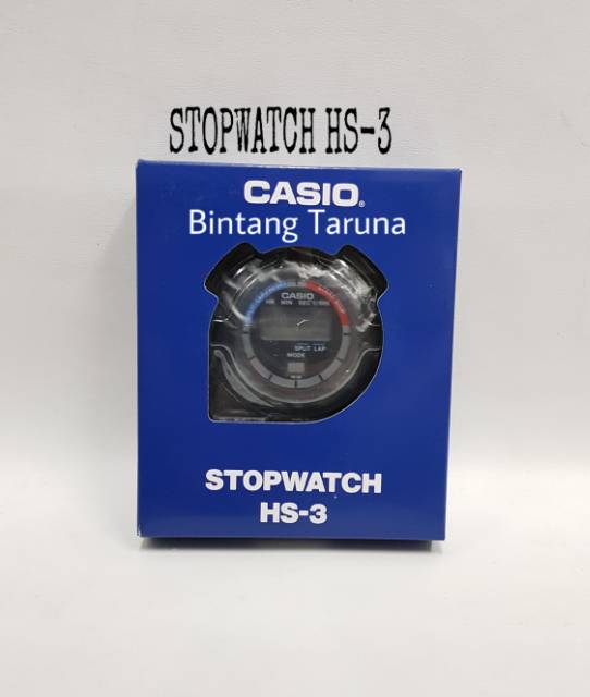 Stopwach Casio HS 3 Stopwatch Casio HS3 Stop Watch Casio HS 3 Casio HS