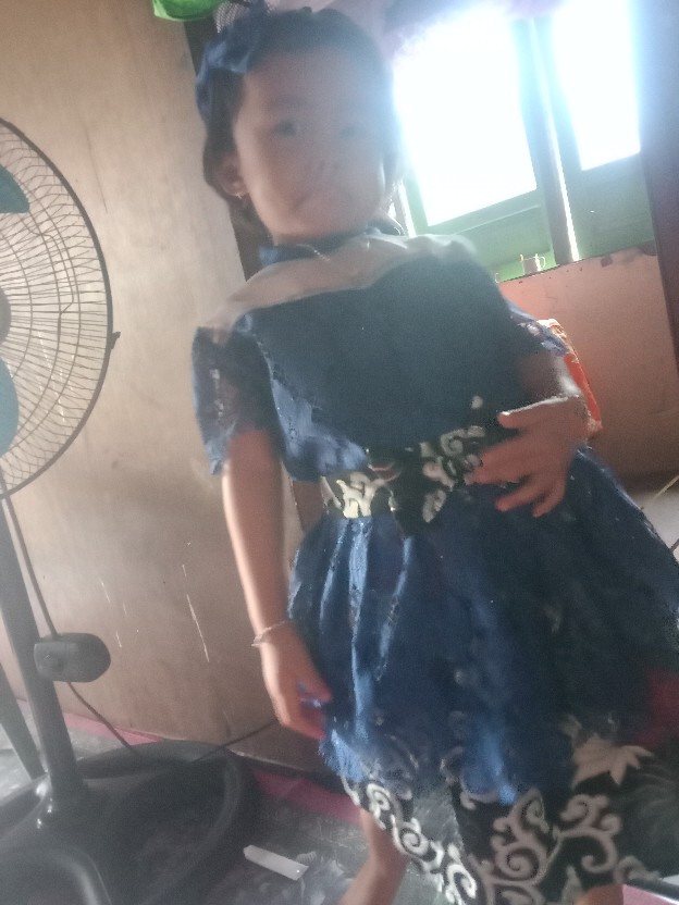 Tgo - New Model Setelan & Dress Sabrina Batik Pesta Anak 3-5 Th Dress Cecilia & Set Pepplum Kids