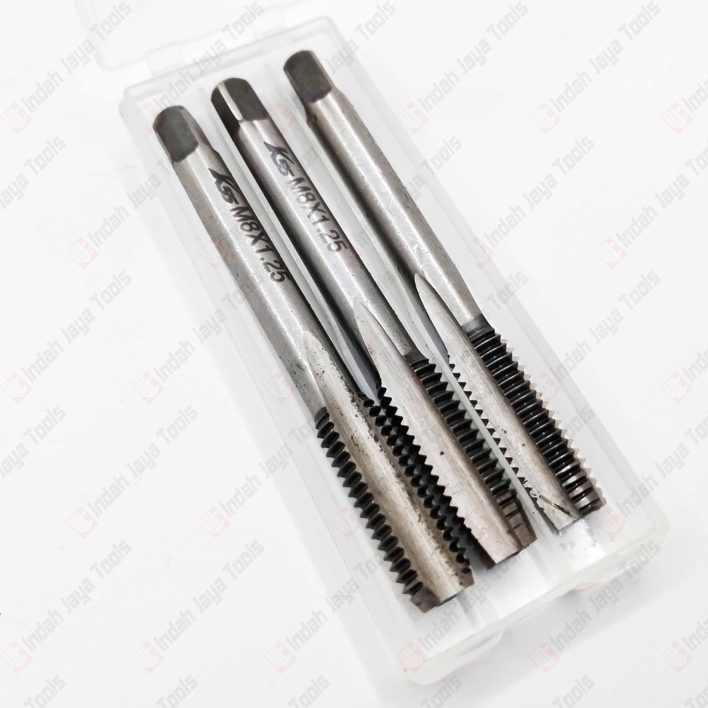 K55 Hand Tap M8 x 1.25 - Mata Tap 8 x 1.25 Isi 3 Pcs