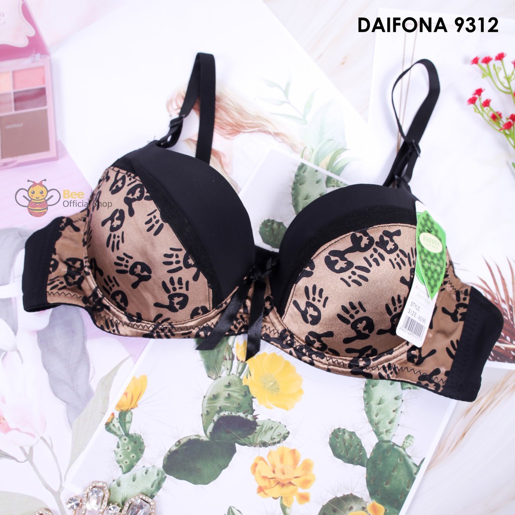 BEE - Bra Bh Push Up Berkawat Murah Jumbo Kualitas Import Wanita DAIFONA 9312