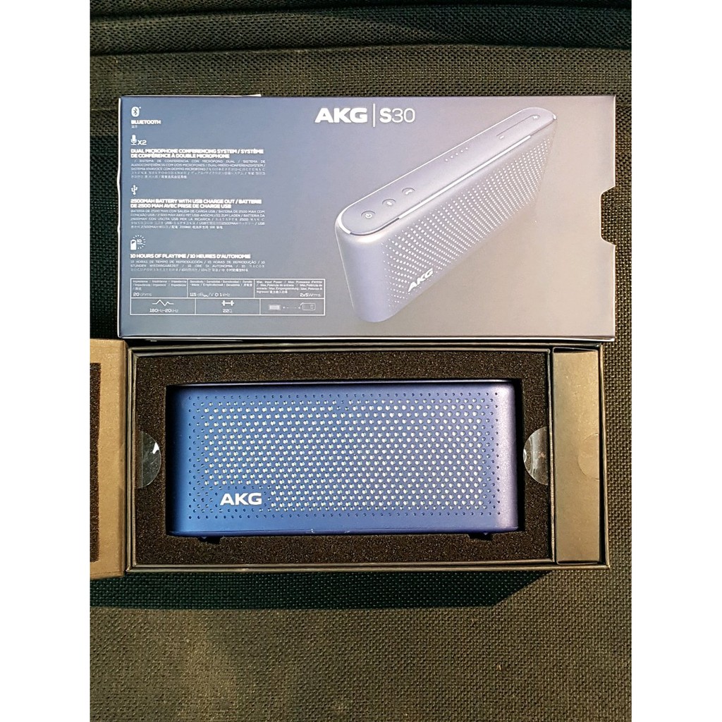 Speaker Bluetooth Harman kardon AKG S30 Garansi resmi Murah aja boskuh gojek ready jakarta sekitarny