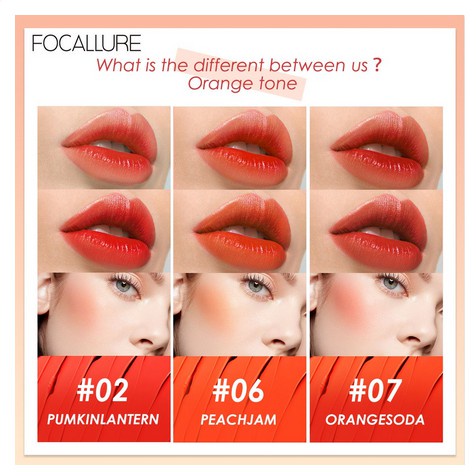 (READY &amp; ORI) Focallure Lip &amp; Cheek Tint Lip Care staymax liptint FA159 FA 159 Lip Cream Lip Matte Blush On Tahan Lama Waterproof