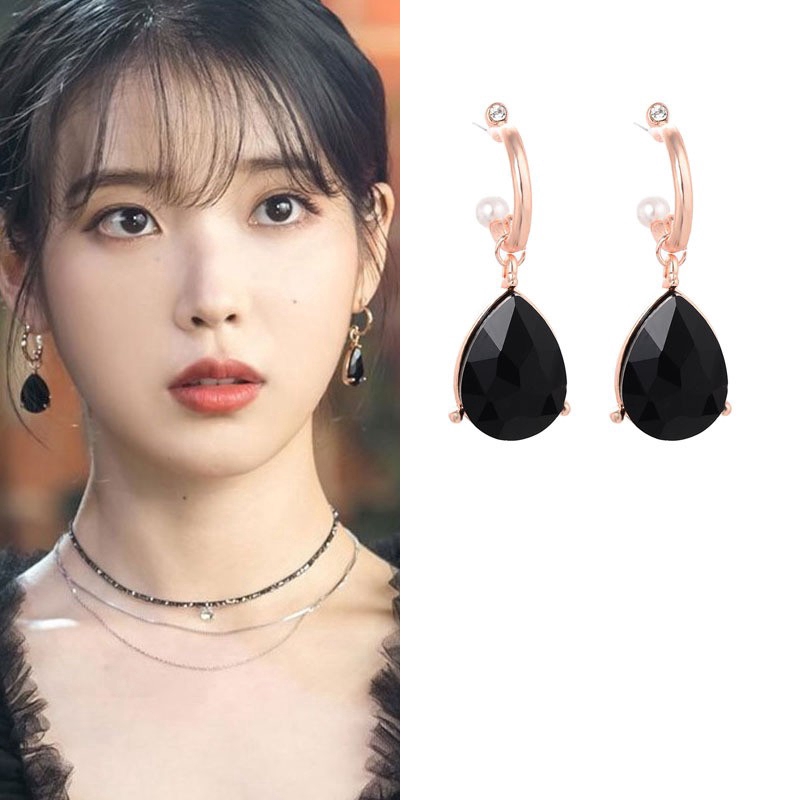 Anting Retro IU Drama Korea Hotel Del Luna Tassel Earrings