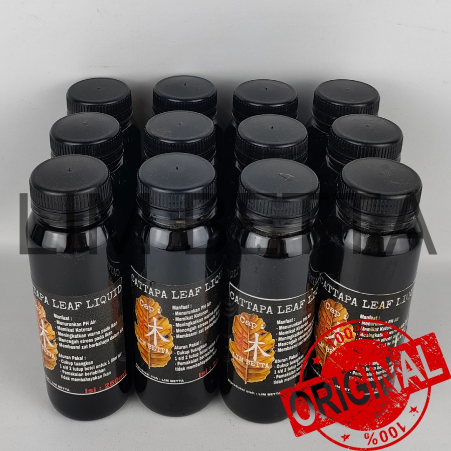 Grosir Ekstrak Ketapang / Cattapa Leaf Liquid Cap Lim Betta