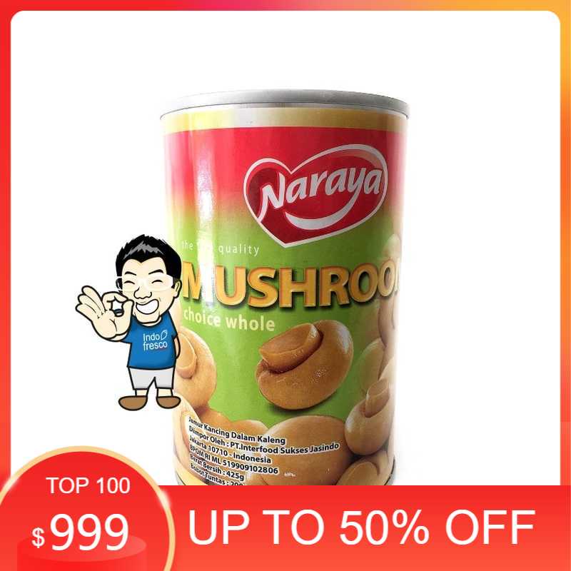

Termurah Naraya Mushroom Canned/ Jamur Kancing Kaleng