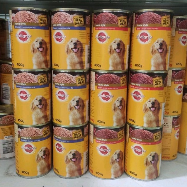 Pedigree kaleng 400gr adult Beff (can)