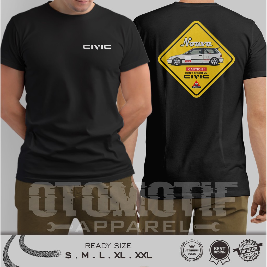 KAOS OTOMOTIF CIVIC NOUVA RACING JDM SERIES 03