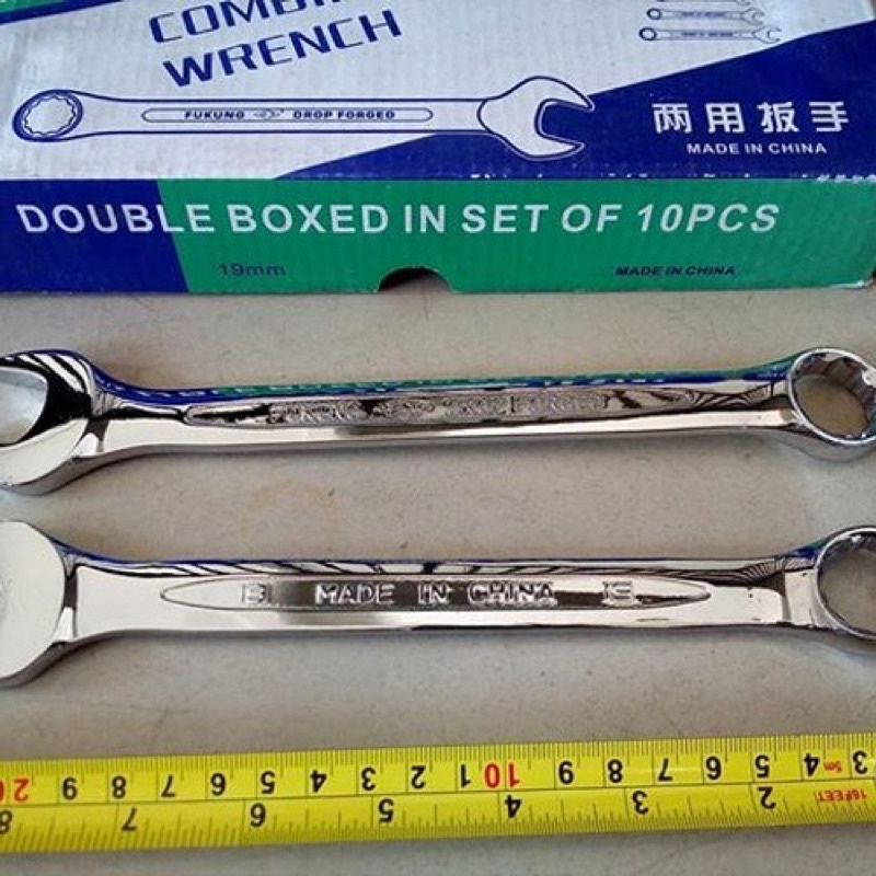 Kunci ring pas Fukung 19 mm