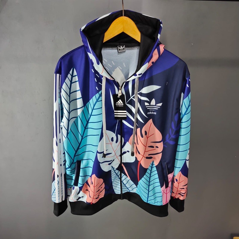 Bisa COD-JAKET TRAKTOP MOTIF FULL PRINTING SIZE M L XL