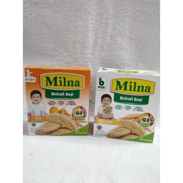 

MILNA Biskuit Bayi 6plus