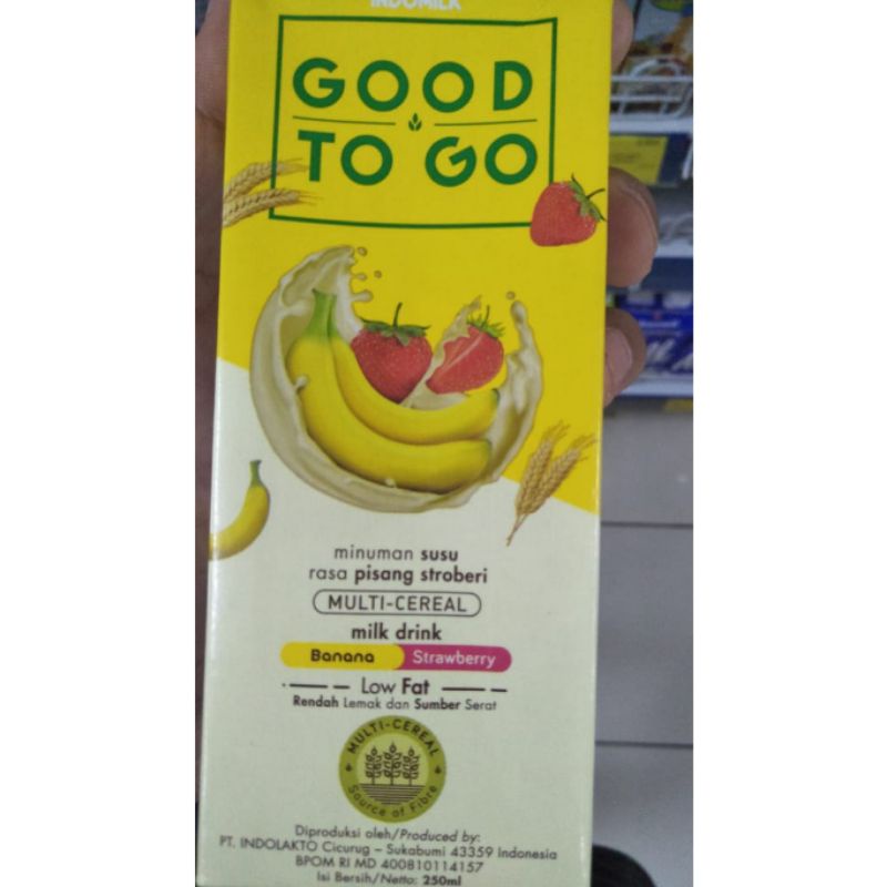 

Susu UHT Indomilk Good To Go Banana Strawberry 250 ml