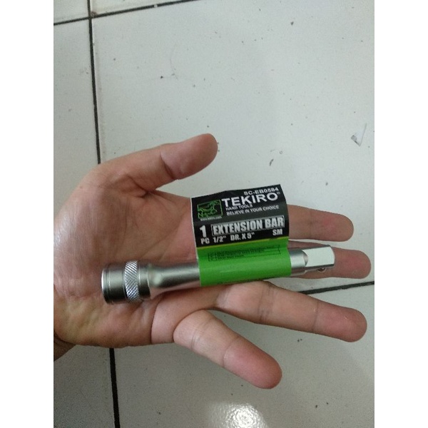Tekiro Sambungan Gagang Mata sock 1/2 x 5 inch / Extension Bar JAPAN STANDART